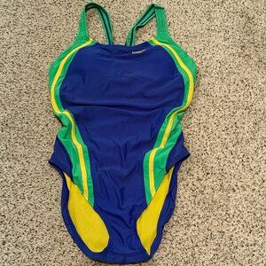 Speedo | Powerflex Eco Quantum Splice One Piece Swimsuit | Royal Blue | Size: 12